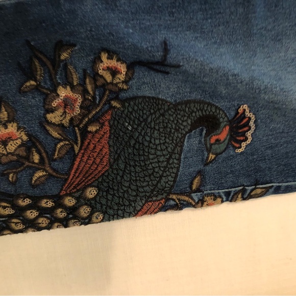 Set of two DianeGilman embroidered jeans - Picture 6 of 15